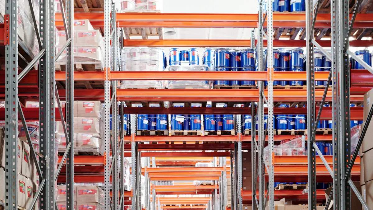 Giá kệ Pallet Sâu kép Giá kệ Pallet Sâu kép