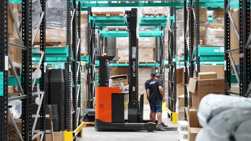 Hệ Thống Lưu Trữ Pallet Tự Động