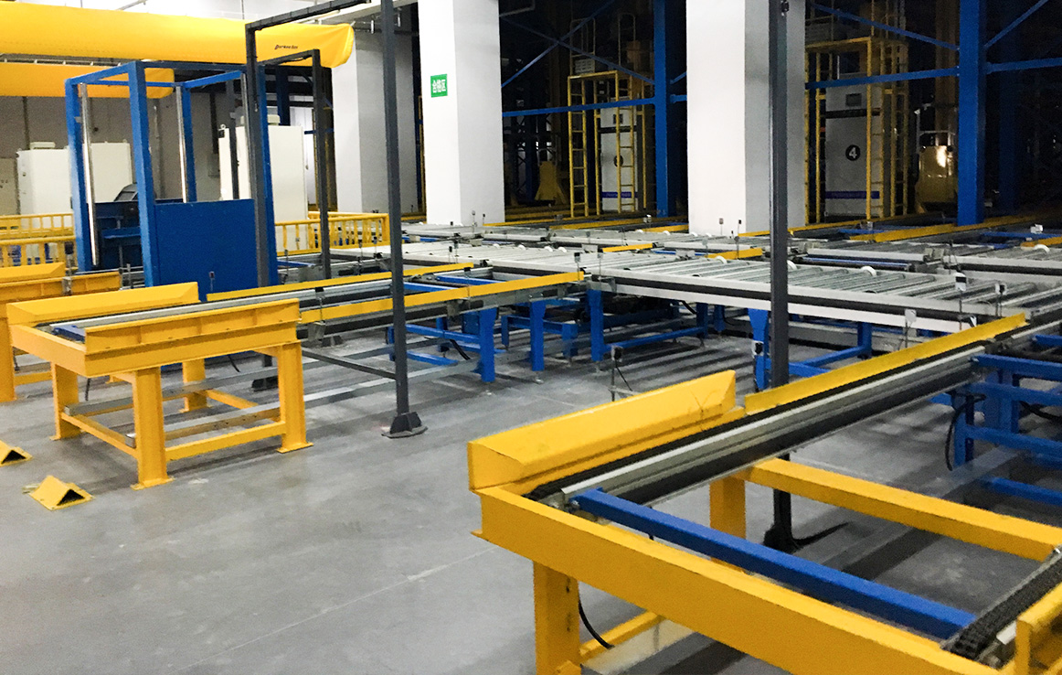 hệ thống băng tải pallet (giải pháp lưu trữ tự động hydglobalasrs)