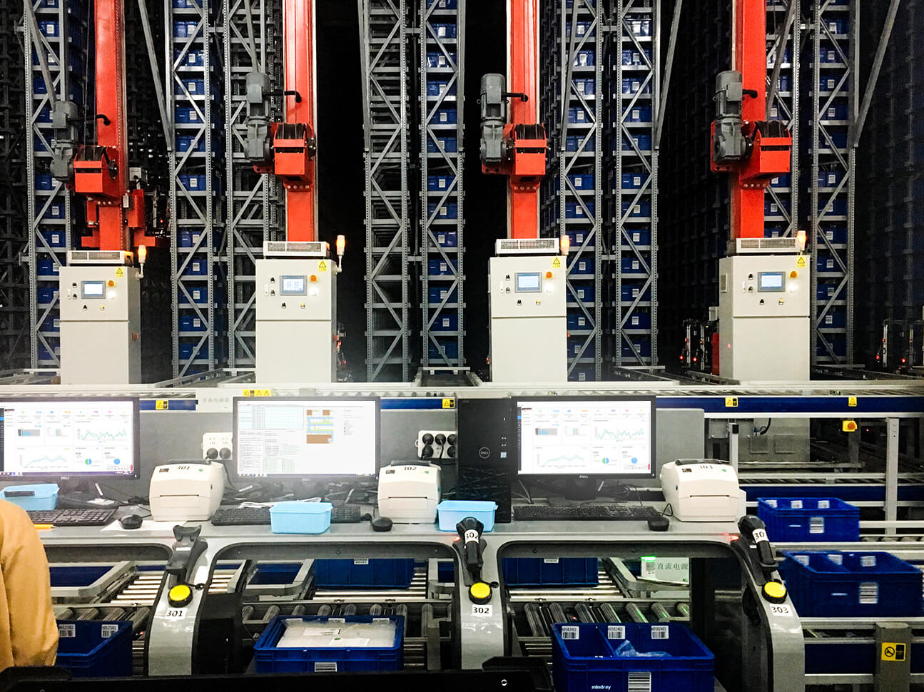 WMS và WCS (ASRS mini load)