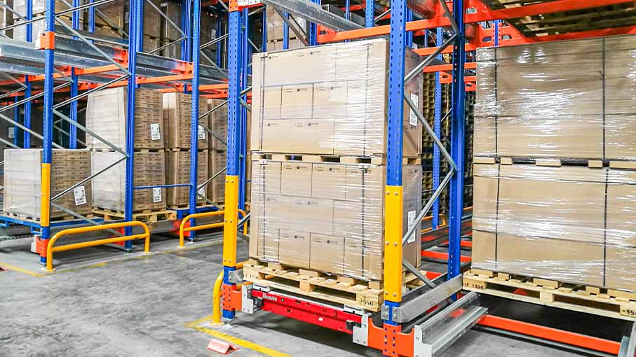 Hệ thống kệ Pallet Radio Shuttle