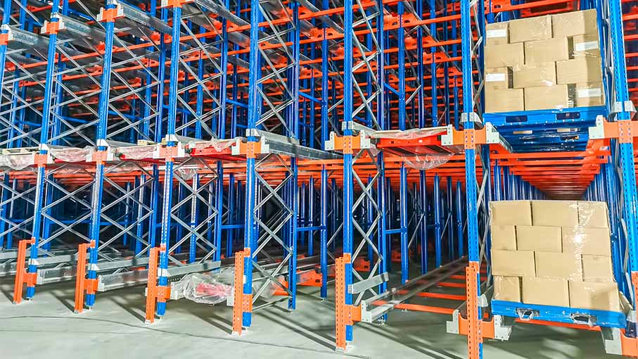 Hệ thống kệ Pallet Shuttle