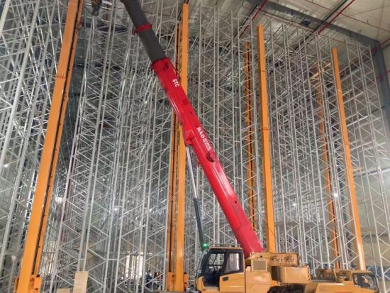 Spacer Saver High Bay Assembled Racking